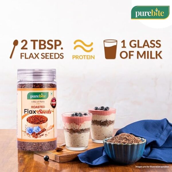 Purebite Roasted Flax Seeds - Image 5